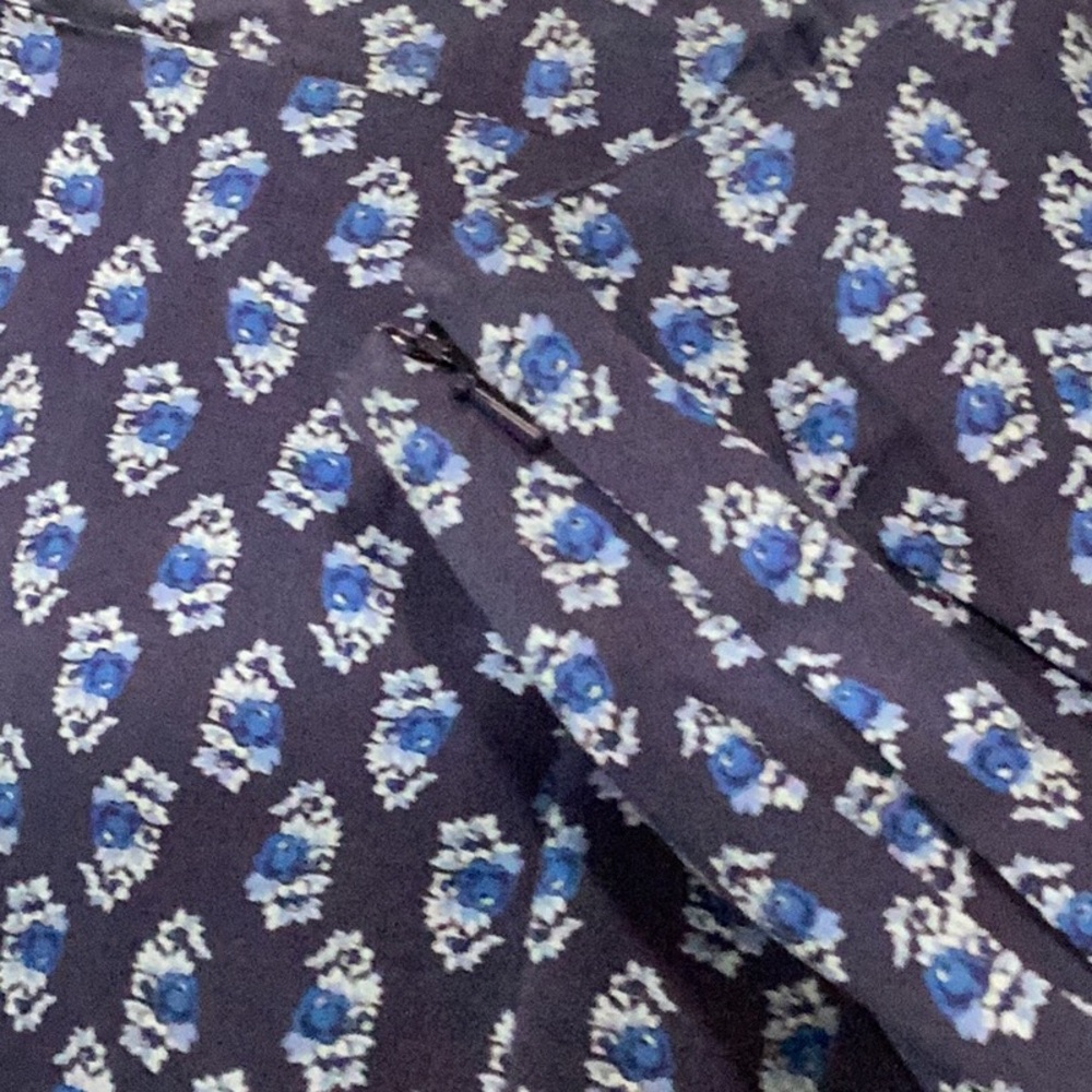 Blue Patterned Pants - Picture 5 of 6